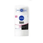 Antitranspirante Black & White Invisible Clear en Barra 54 ML - NIVEA