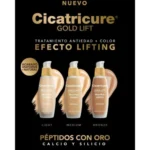 Base De Maquillaje Tratamiento Con Color Gold Lift Medio - CICATRICURE - Imagen 3