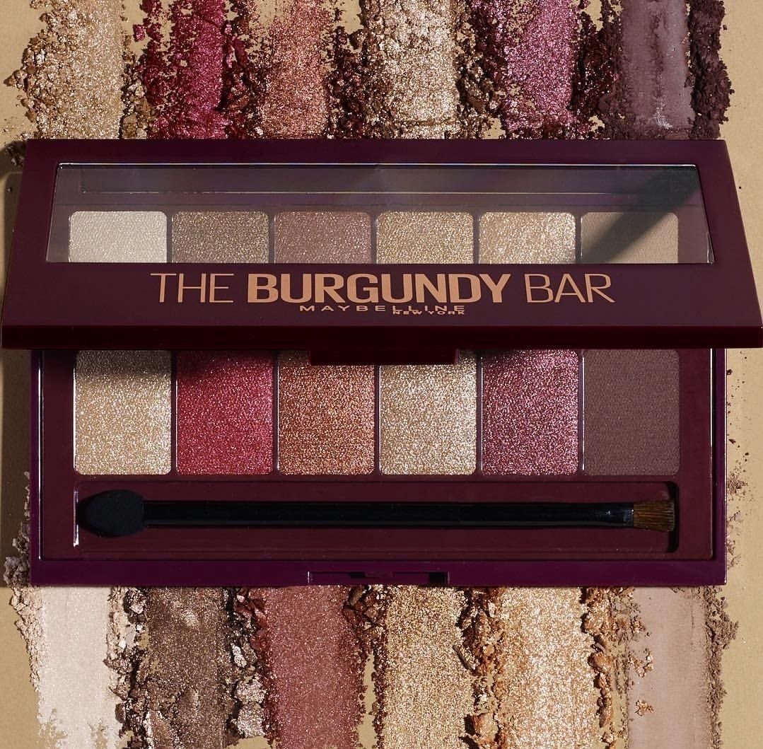 Sombras De Ojos The Burgundy Bar Palette - MAYBELLINE - Imagen 2